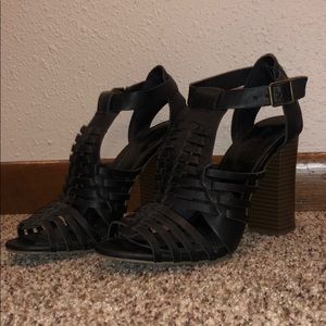 Black Heels w/ Strap